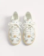 Valentino Royco Sneaker In Nappa Calfskin With Le Chat De La Maison Motif - Image 5